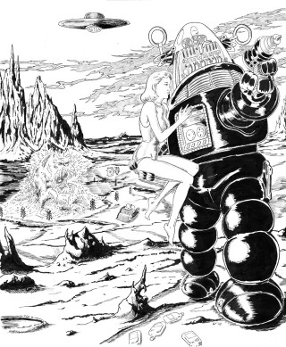 Cartoon robot man background man - a man in the background free wallpaper for mobile