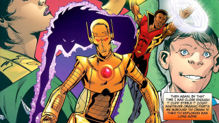 Robot comic page background characters - cybernetic free wallpaper for desktop