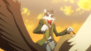 Cat bird tail leash yellow - a leash free wallpaper for desktop