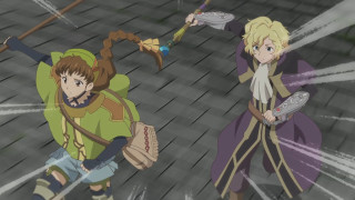 Two people costume swords water - two person free wallpaper for desktop