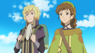 Two people blue sky clouds - two person free wallpaper for desktop