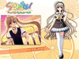 Girl short dress long hair - a picture of a girl free wallpaper