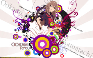 Girl colorful background flower hair - visual free wallpaper for desktop