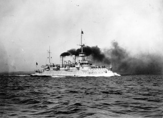 Large ship smoke stacks water 2 - stack free wallpaper