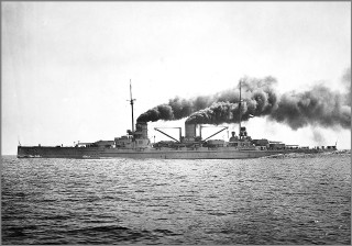 Large boat smoke stacks water 2 - stack free wallpaper