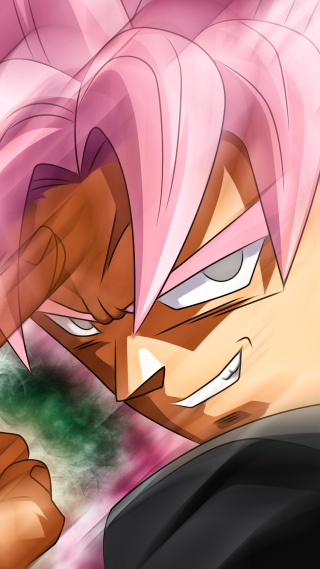 Cartoon character pink hair black - destructive free wallpaper for mobile