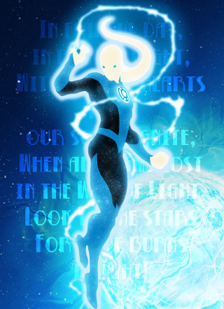 Woman blue black dance lightning - conroy maddox free wallpaper for mobile