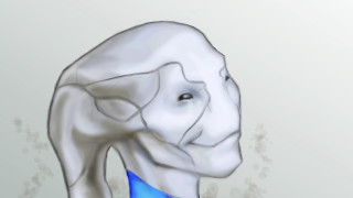 White elephant blue tie white - realistic shaded perfect face free wallpaper