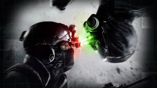 Man black suit helmet green 2 - aleksi briclot free wallpaper
