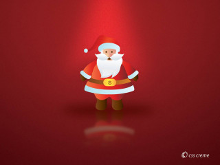 Santa claus red background spotlight 6 - a santa clause free wallpaper
