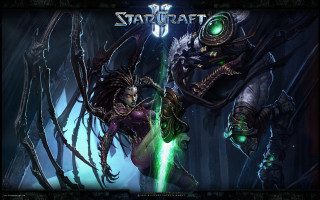 Starcraft ii character sword green - a character free wallpaper