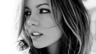 Woman long hair necklace serious 11 - long hair and a necklace free wallpaper