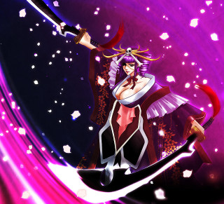 Woman purple dress sword purple - white star free wallpaper