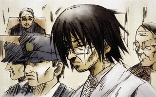 Man glasses hat courtroom men - his head in free wallpaper