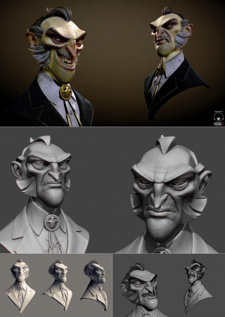 Man suit tie expressions hair - zbrush free wallpaper