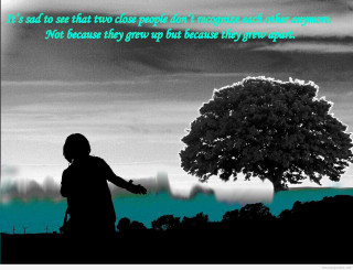 Person standing tree quote on - two person free wallpaper for desktop