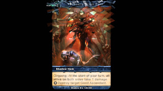 Demon card image caption backside - a card free wallpaper