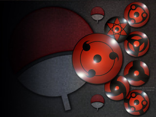 Red balls black background red - design free wallpaper