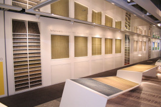 Room windows benches lights wall - free architecture wallpaper