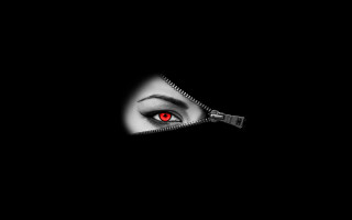 Woman eye zipper dark red - a womans eye free wallpaper