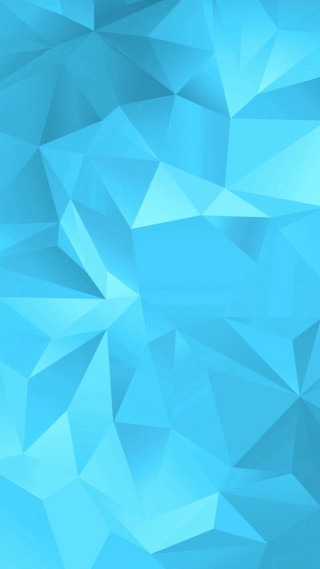 Blue abstract lowpoly blurred background - effect free wallpaper