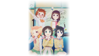 Anime girls bed window sign - a group of anime girls sitting next free wallpaper for desktop