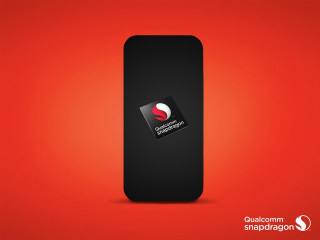 Black cell phone red background - suprematism free wallpaper for desktop