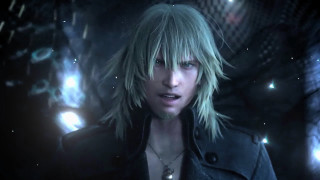 Blonde man black jacket dark - final fantasy free wallpaper