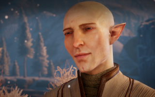 Bald man brown sweater snowy - a bald head free wallpaper