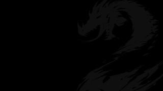 Black dragon black background white - a black dragon free wallpaper