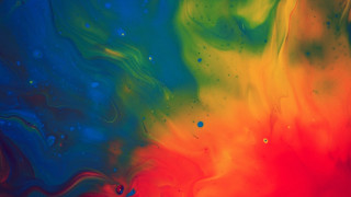 Colorful liquid painting red artistry - liquid free wallpaper for desktop