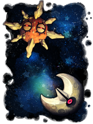 Cartoon sun cartoon moon stars - a surrealist painting free wallpaper for mobile