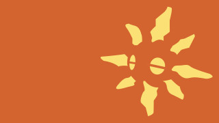 Yellow orange sun design black - sun free wallpaper for desktop