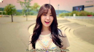 Woman long hair smile happy 10 - a pink sky in the background free wallpaper