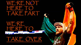 Man holding flag sign take - were free wallpaper