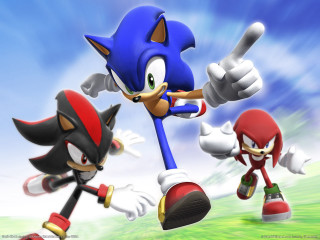 Sonic knuckles cartoon scene sky - sonic free wallpaper