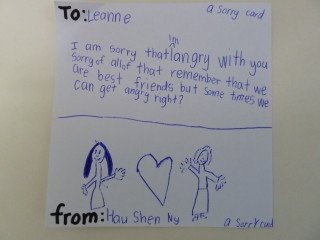 Feelings note wall drawing woman - a childs drawing free wallpaper