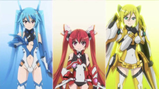 Anime girls long hair long 6 - three anime girl free wallpaper