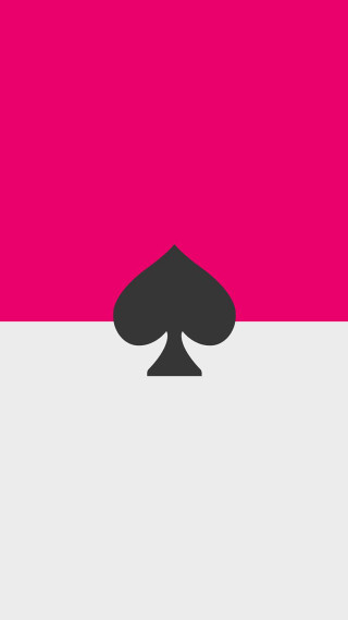 Pink black ace card background - behance hd free wallpaper for mobile