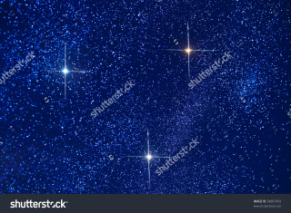 Night sky stars blue background - a few star free wallpaper