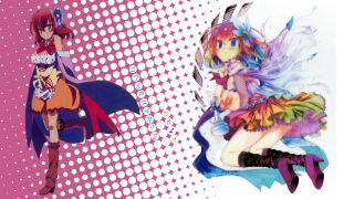 Anime characters different outfits hair 3 - two anime character free wallpaper for desktop