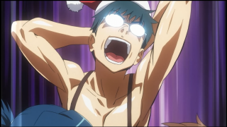 Man santa hat shirt hands - yusuke murata free wallpaper