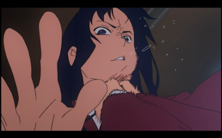 Man long hair hand face - a hand free wallpaper for desktop