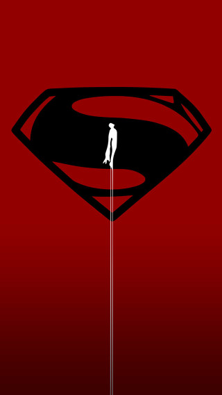 Man pole superman logo poster - a superman logo free wallpaper