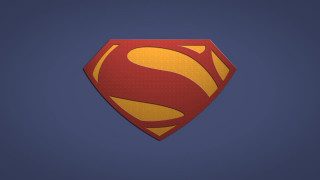 Superman logo blue background red 8 - a superman logo free wallpaper