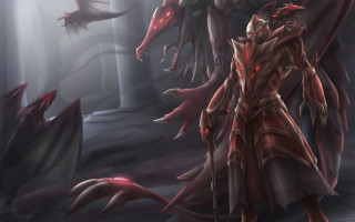Demonic forest demon back arm - his back and a demon free wallpaper