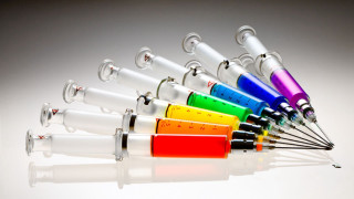 Colorful pens row white background - biopunk free wallpaper