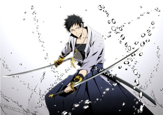 Man holding swords long skirt - a hoodie free wallpaper