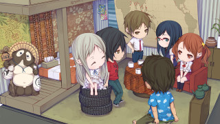 Group people room map wall - the wall behind them free wallpaper