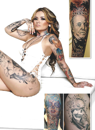 Woman tattoos body arm leg - tattoo free wallpaper